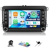 4G+64G Android Car Stereo for VW Seat Golf Passat Jetta Beetle Tiguan Touran EOS 7 inch Touchscre...