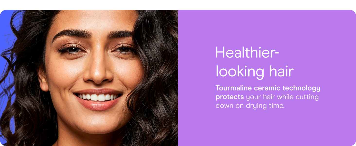 Conair small, mini, and compact hair dryer for travel. Handle folds for easy storage.