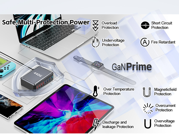 multiple usb charger station