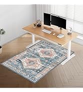 Kuyal Chair Mat for Hard Floors, 36'' x 55'' Floor Mats Wood/Tile Protection Mat, Office Chair Ru...