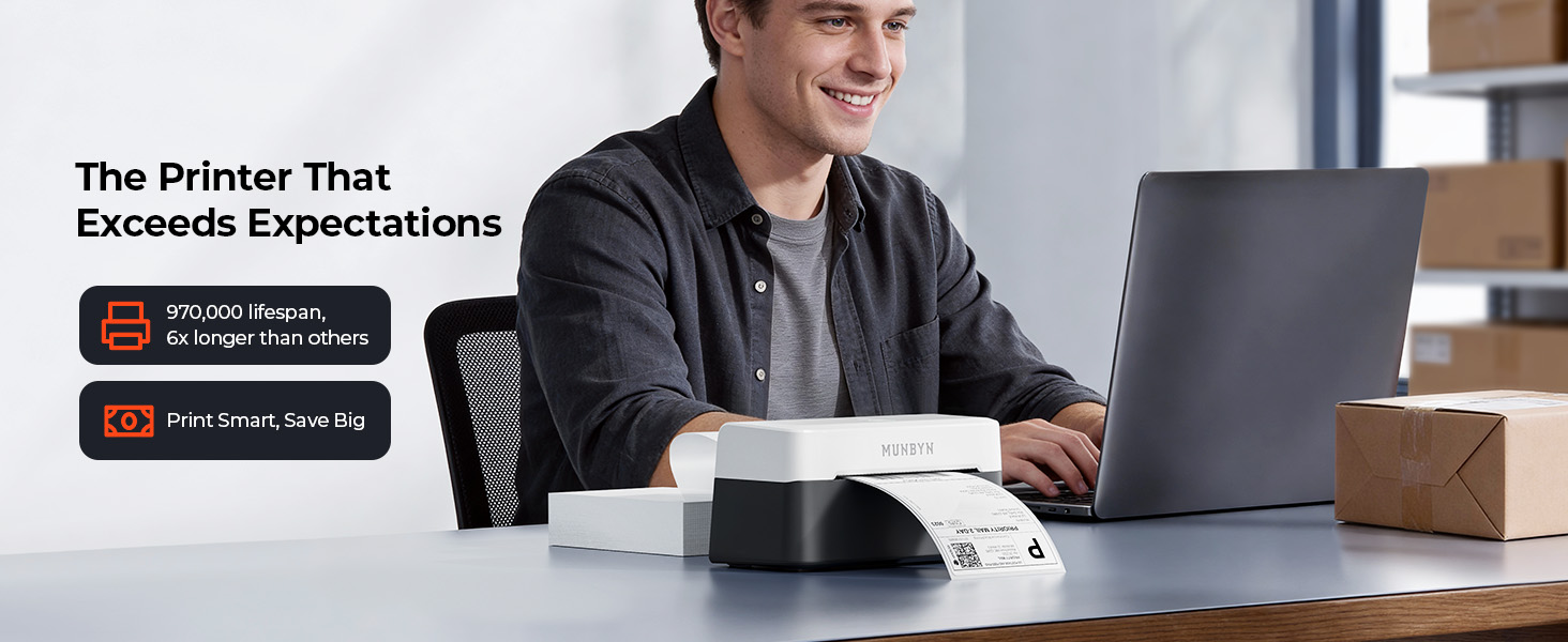 RW403B Label printer