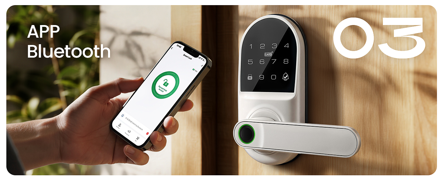 smart door lock fingerprint door lock