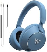 DOQAUS DJ Headphones Professional Wired Studio Monitor Headphones Over Ear for Music Recording an...