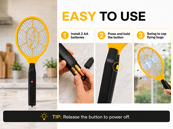 bug zapper racket