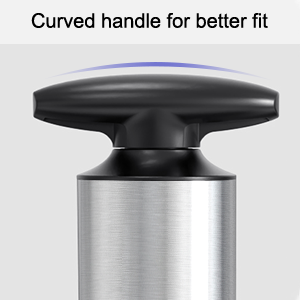 Curved handle