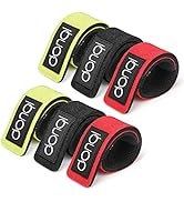 DONQL Fishing Belt Fishing Rod Ties Stretchy Rod Straps Fishing Rod Belt Holders for Casting Rods...