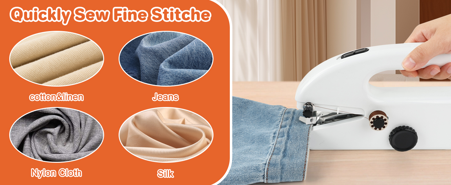 Mini Handheld Sewing Machine