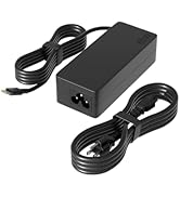 PowerPortnerLink 65W USB-C Charger Compatible with Lenovo Thinkpad, Yoga, Ideapad, Chromebook, Th...