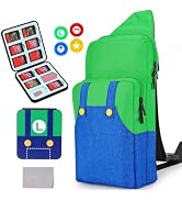 Owngen Cute Travel Bag for Nintendo Switch/Lite/OLED, Portable Gaming Sling Chest Shoulder Crossb...
