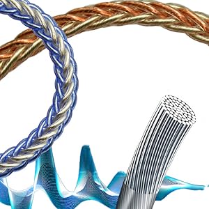 silver and cooper cable