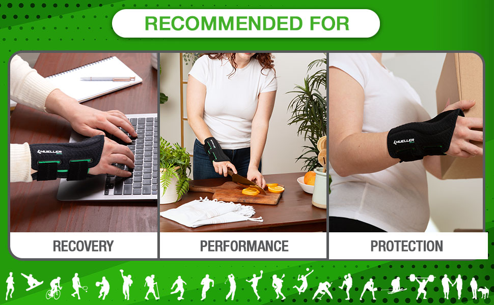 Recommended for recovery, performance, protection