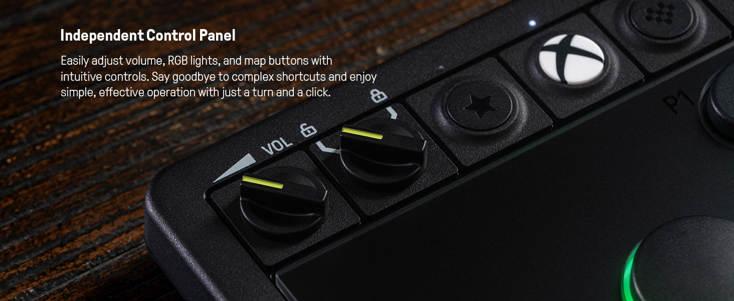 Hot-Swappable PCB Controller; Low-Profile Mechanical Switches; Programmable Fight Stick