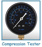 Lichamp 12pcs Compression Tester Adapter Kit with Spark Tester, Automotive Engine Cylinder Leak D...