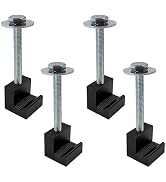Truck Tool Box Mounting Kit Aluminum Alloy J Hooks Pickup Universal Fit Toolbox Tie Downs Crossov...