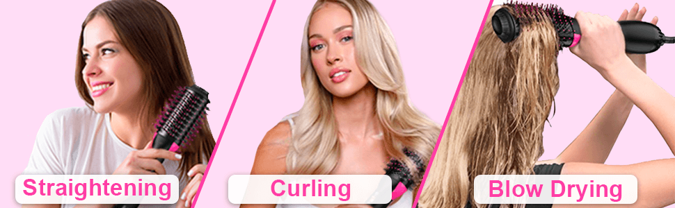 hair dryer brush blow dryer brush in one