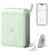 NIIMBOT D110 Upgraded Version Mini Label Maker Machine with Tape, Portable Bluetooth Thermal Prin...
