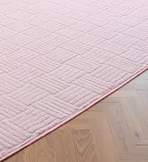 Modern Shag Area Rug, 4 x 6 Feet Cream White Washable Rug for Living Room Bedroom, Soft Thick Flu...