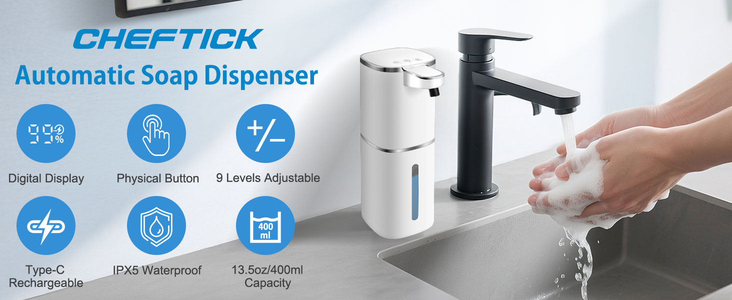 automatic fomaing soap dispenser