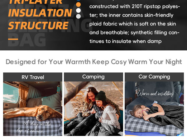 camping sleeping bag