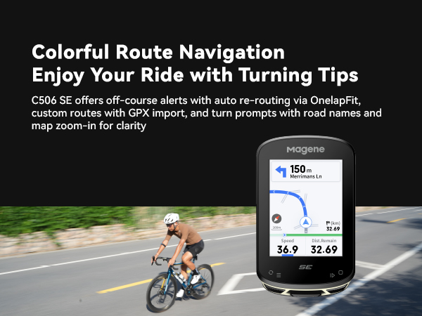 Colorful Route Navigation