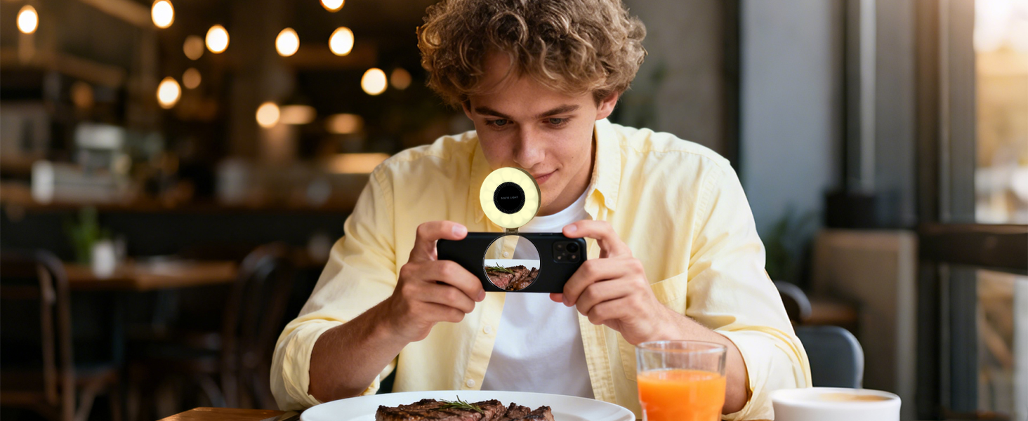 foldable magnetic fill light