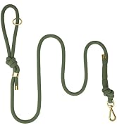 Sunraymascota 5FT No Pull Dog Leash for Medium Large Dogs - Rope Leash with Non Slip Handle &amp; Met...