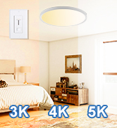 color changing led ceiling light