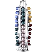 Exzact Coffee Capsule Holder Compatible with Nespresso Classic 40pcs Coffee Pods Holder