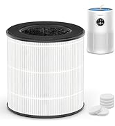 Tailulu D10 Replacement Filter, Air Purifier Filter for Tailulu D10 Air Purifier, 3-in-1 H13 Grad...