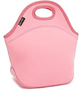 FlowFly Neoprene Kids Lunch box Insulated Soft Bag Mini Cooler Thermal Meal Tote Kit for Boys, Gi...