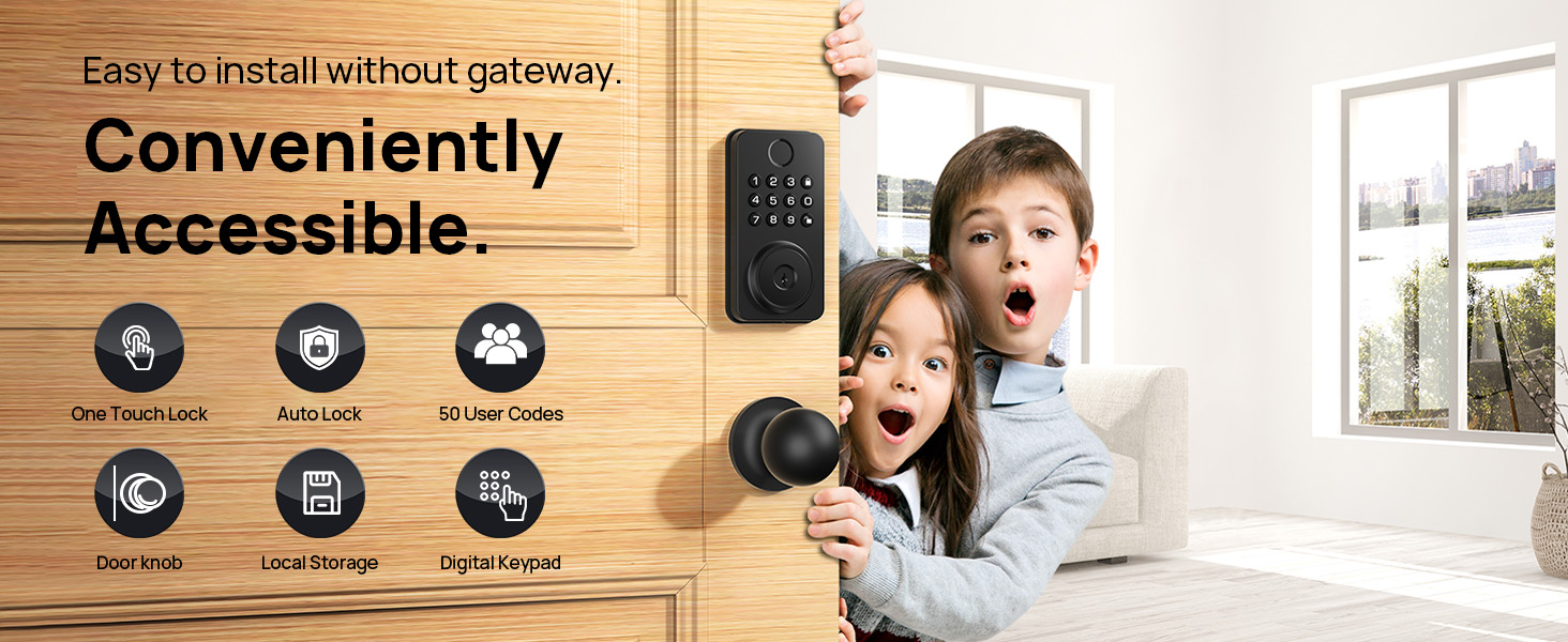 Fingerprint door lock