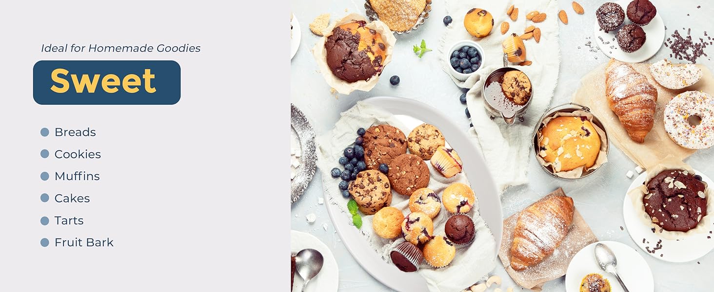 Ideal For Sweet &amp;amp;amp;amp;amp; Savory Homemade Goodies