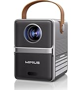 [Electric Focus] Mini Projector with 5GWiFi and Bluetooth, WIMIUS 1080P Outdoor Projector, Portab...