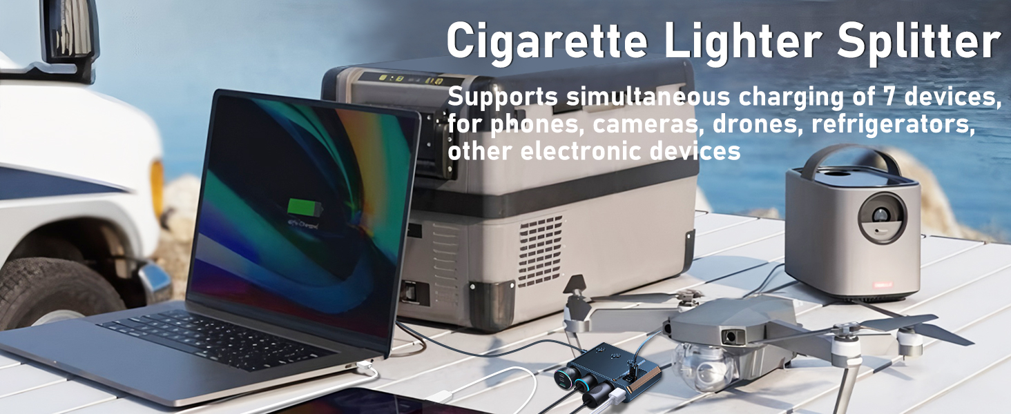 car cigarette lighter splitter