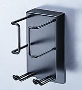 Oukimly Hair Dryer and Straightener Holder Wall Mounted, Curling Iron Holder Adhesive, Blow Dryer...