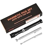 Cool Gadget Telescoping Magnetic Pickup Tool - set of 3 Extendable Magnet Tool with LED Flashligh...