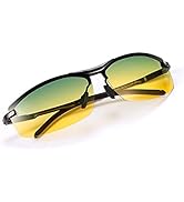 Vepiant Men's Photochromic Polarized Sunglasses Al-Mg Metal Frame Sports Driving Glasses UV400 Pr...