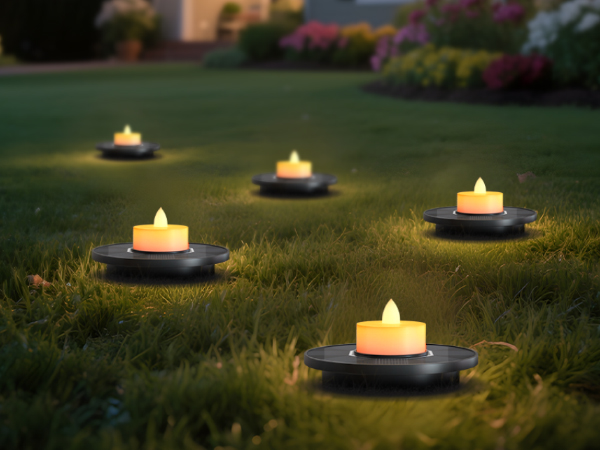 solar powered floating pool lights