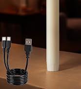 Rechargeable flameless pillar candles