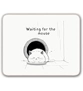 Flodirise Non-Slip Mouse Pad Gaming Mouse Pad Small Mousepad for Computer, Laptop, Gamer, Cat Pat...