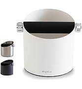 Ompellus Espresso Knock Box, Large Capacity &amp; Non-Slip Base Coffee Knock Box, Barista Tools, Espr...
