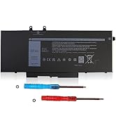 ZAYAUPVL 68Wh 4GVMP Battery Replacement for Dell Latitude 5400 5500 5410 5510 Inspiron 7590 7591 ...
