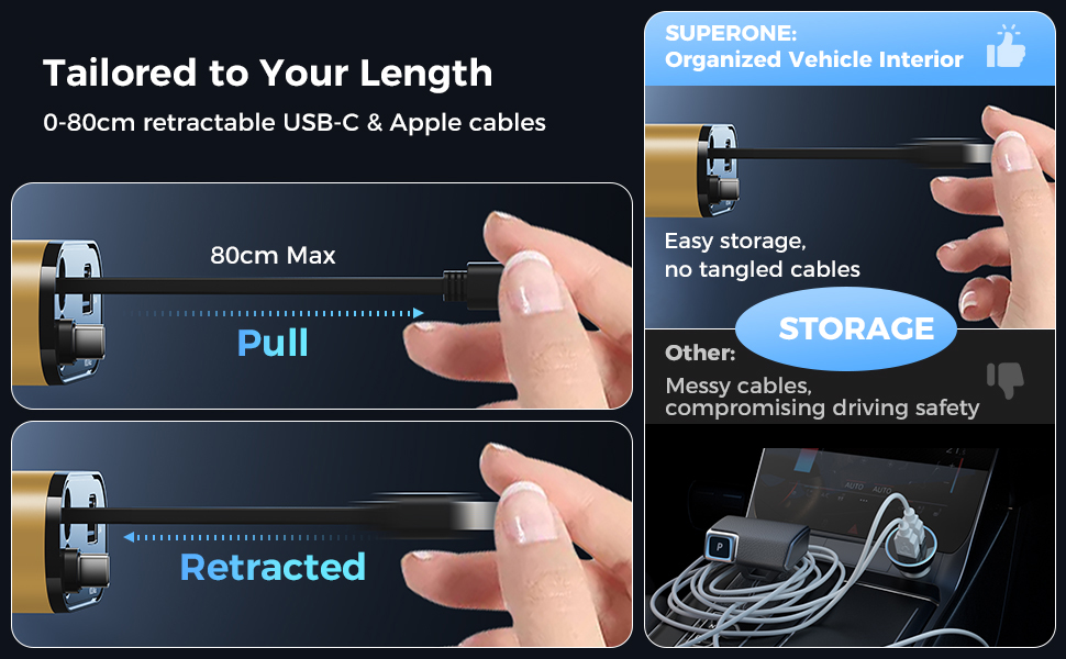 Retractable Car Charger