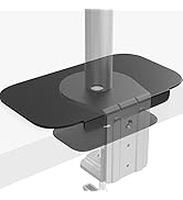 IMtKotW Monitor Mount Reinforcement Plate for Thin, Glass and Other Fragile Tabletop, Steel Brack...
