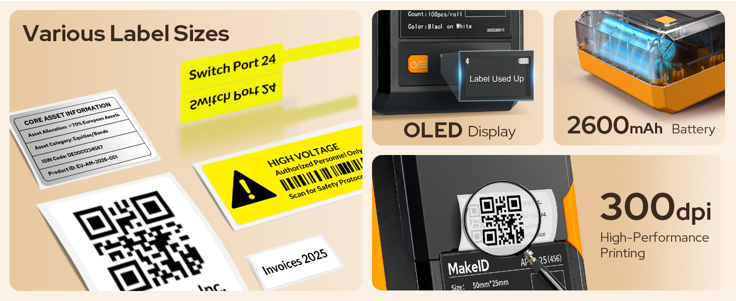 EP53 label maker printer labeling machine industrial warehouse