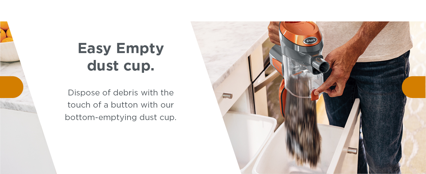 Easy Maneuverability Easy To Store Easy Empty Dustcup