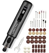 VMYTH iPen E1 3.7V Cordless Engraving Pen Tool Kits with 52 Accessories, 6 Variable Speed Multi P...