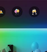 DAYBETTER RGB-Plus COB LED Strip Lights, Smart LED Lights with Built-in IC Chips, App-Control, Mu...