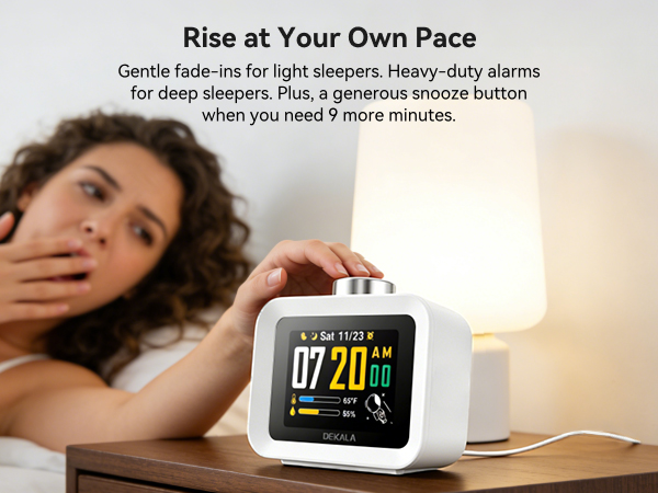 Customize snooze mode