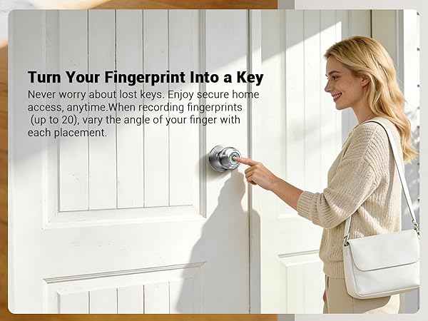 Fingerprint door lock